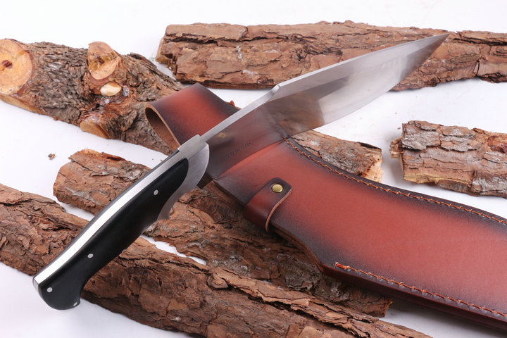 KHUKURI Ruler fixed blade knife machete with G10 handle UD404901